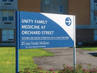 unity hospital rochester ny on lockdown