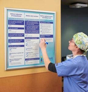 patient communication board