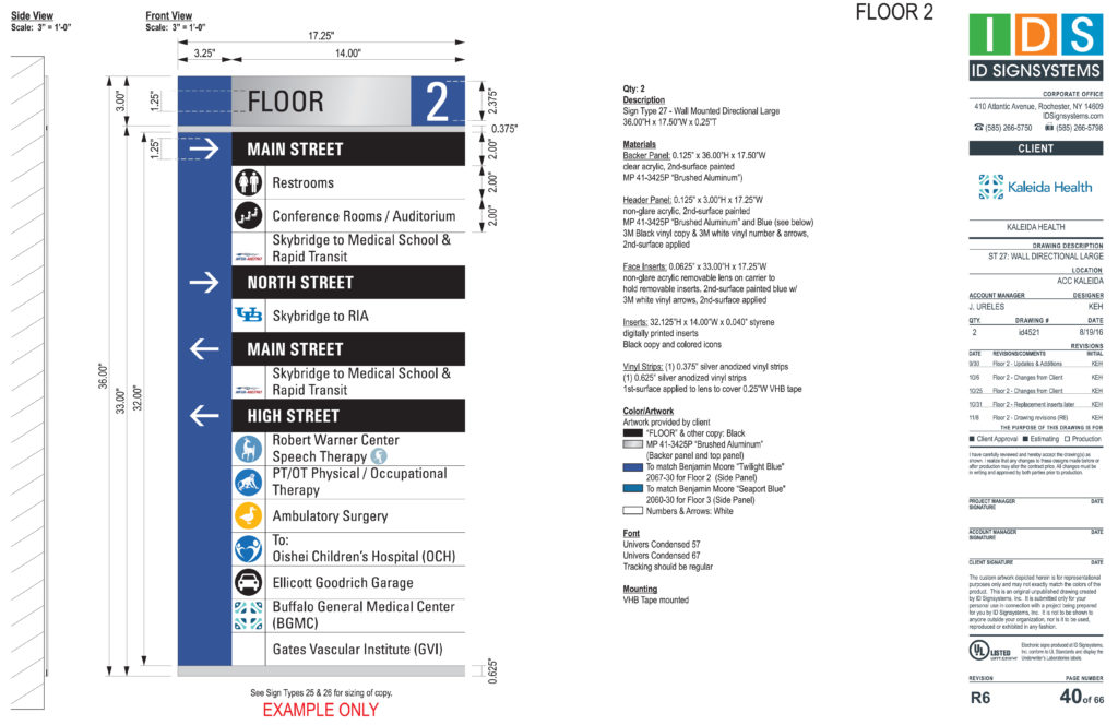 hospital wayfinding program modular development