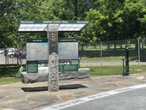 Empire State Trail Urban Landscape Signage