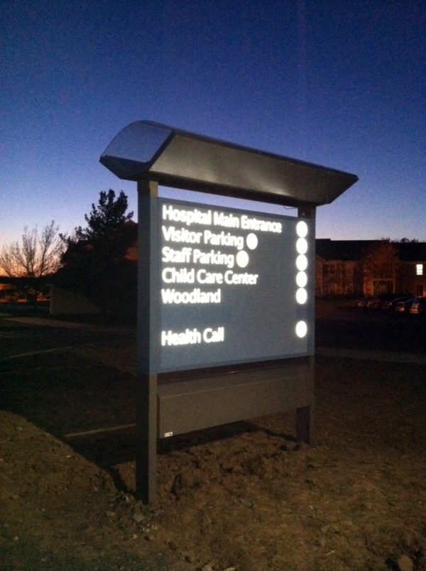 Solar Wayfinding Sign Solar Signs: Solar Wayfinding Signs a Must - IDS Signage Company