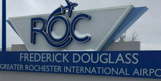 ROC FREDERICK DOUGLASS Greater Rochster International Airport