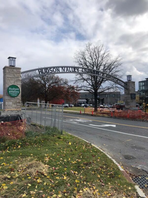 Hudson Valley Community College Gateway and Building Signage