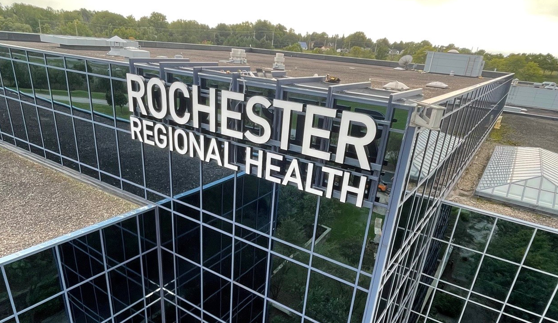 Roswell Park Gateway Signage