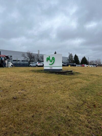 Plug Power Illuminated Corporate Signs