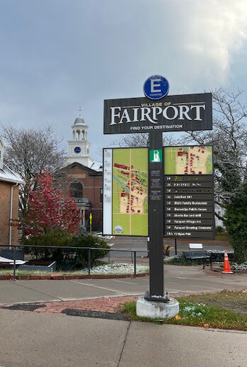 Village of Fairport gateway