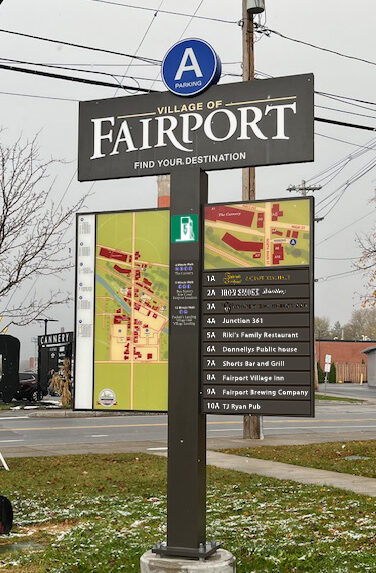 Village of Fairport gateway